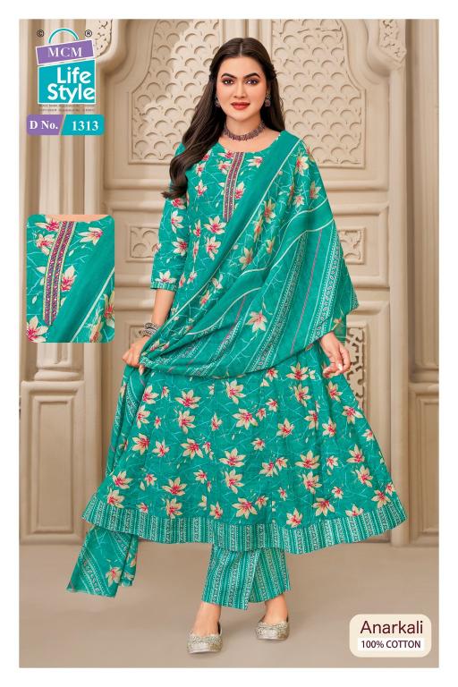 MCM Anarkali Vol-13 – Anarkali Style Kurti Pant With Dupatta - Wholesale Catalog