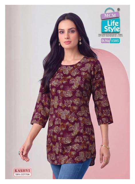 MCM Kashvi Vol-15 – Short Tops - Wholesale Catalog