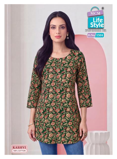 MCM Kashvi Vol-15 – Short Tops - Wholesale Catalog