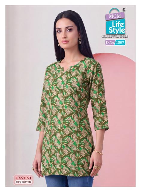 MCM Kashvi Vol-15 – Short Tops - Wholesale Catalog