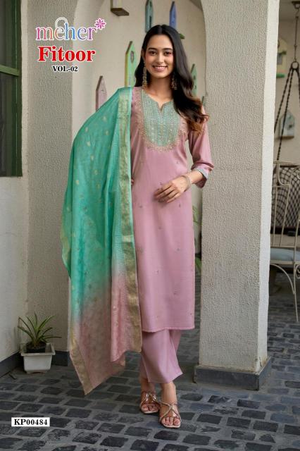 Meher Fitoor vol 2 catalog ladies kurtis in agra on wholesale