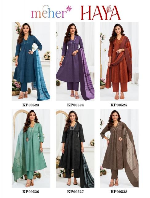 Meher Haya catalog wholesaler kurti hyderabad