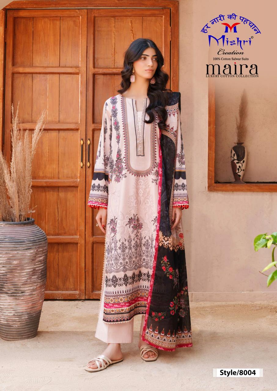 Mishri Maria Vol 8 – Karachi Dress Material Wholesale Catalog