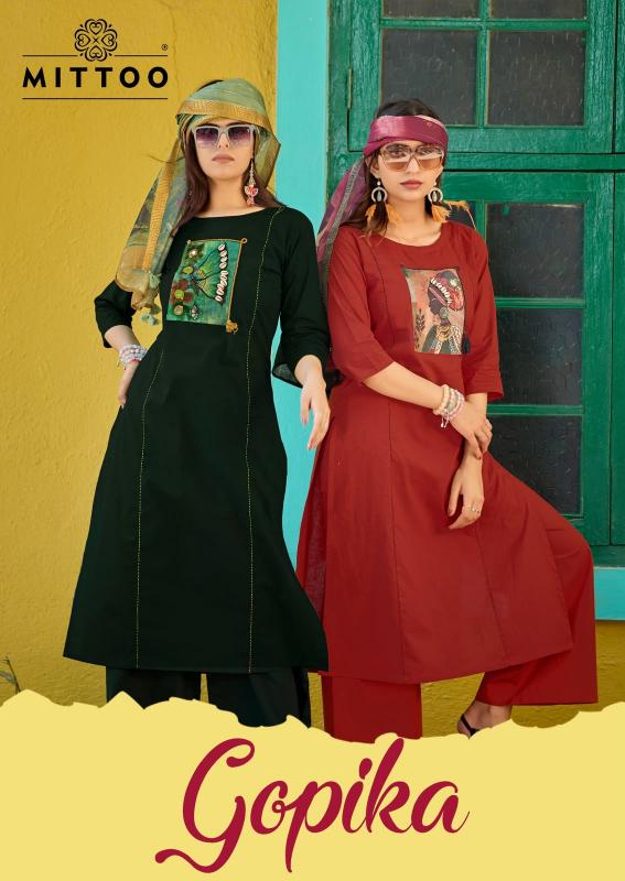 Mittoo Gopika catalog branded kurtis wholesale in chennai