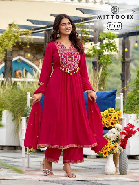 Mittoo IV 1113 & 1114 catalog w brand kurti wholesale