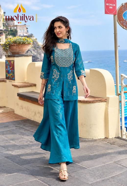Mohilya 1003 catalog kurtis wholesale dealers