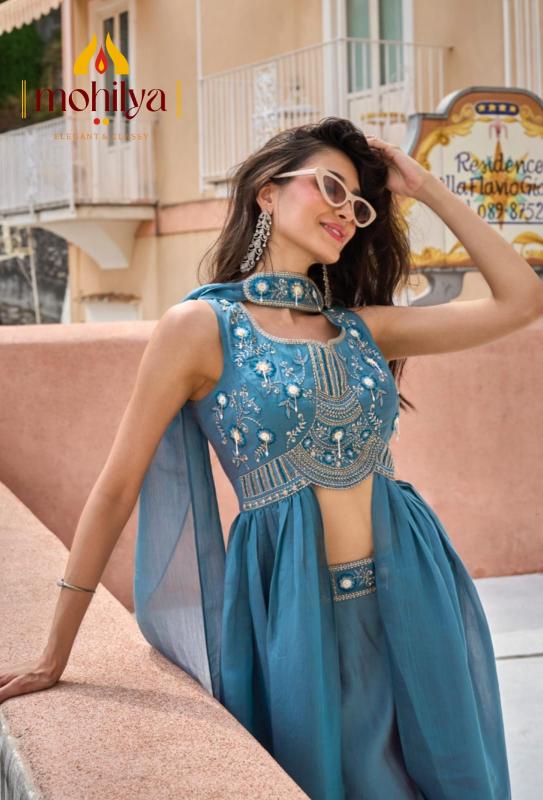 Mohilya 287 catalog latest indo western dress