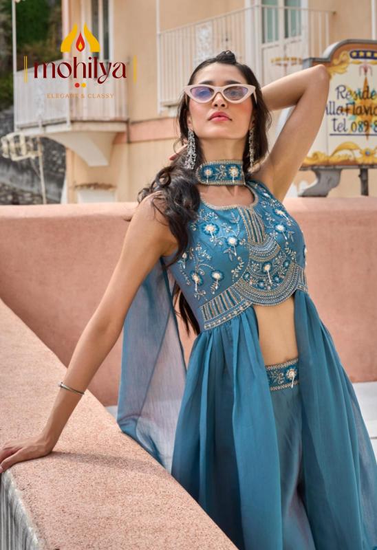 Mohilya 287 catalog latest indo western dress