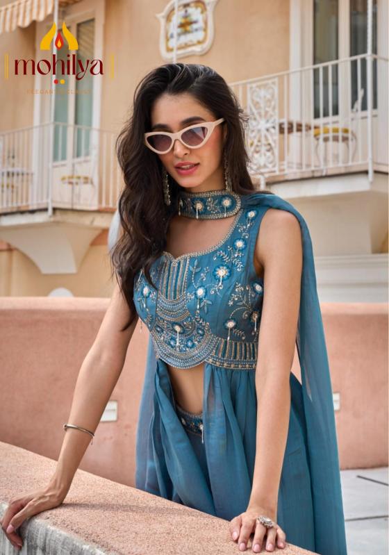 Mohilya 287 catalog latest indo western dress