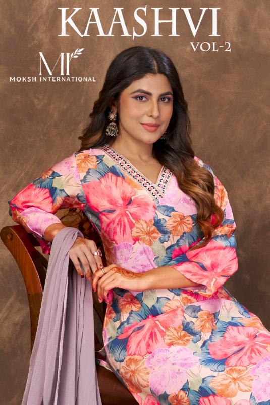 Moksh International Kaashvi vol 2 catalog wholesale kurtis in mysore