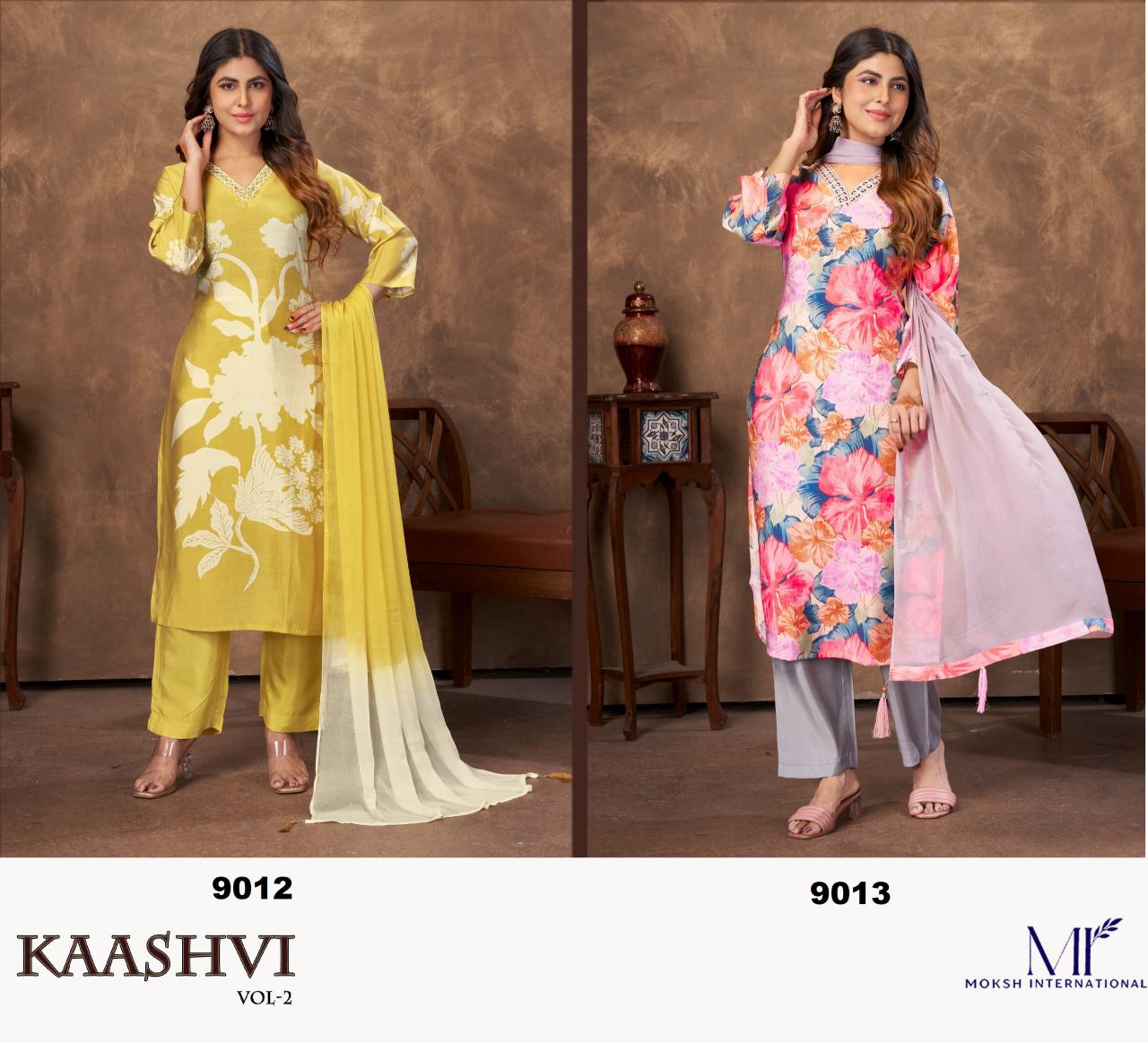 Moksh International Kaashvi vol 2 catalog wholesale kurtis in mysore