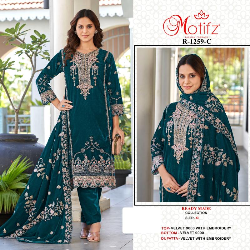 Motifz 1259 catalog pakistani readymade suits wholesale