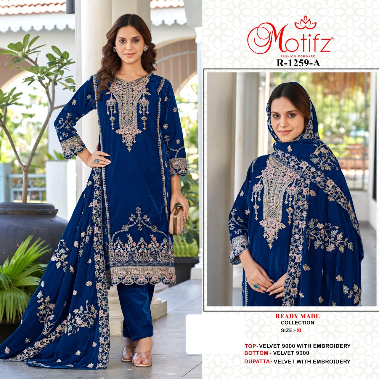 Motifz 1259 catalog pakistani readymade suits wholesale