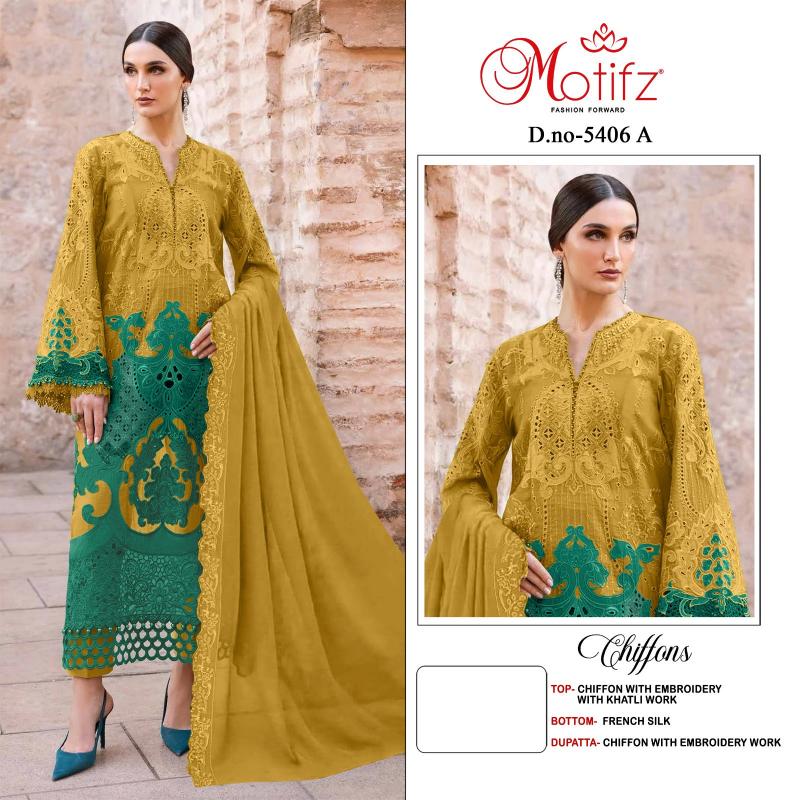 Motifz 5406 catalog pakistani suits wholesale in delhi