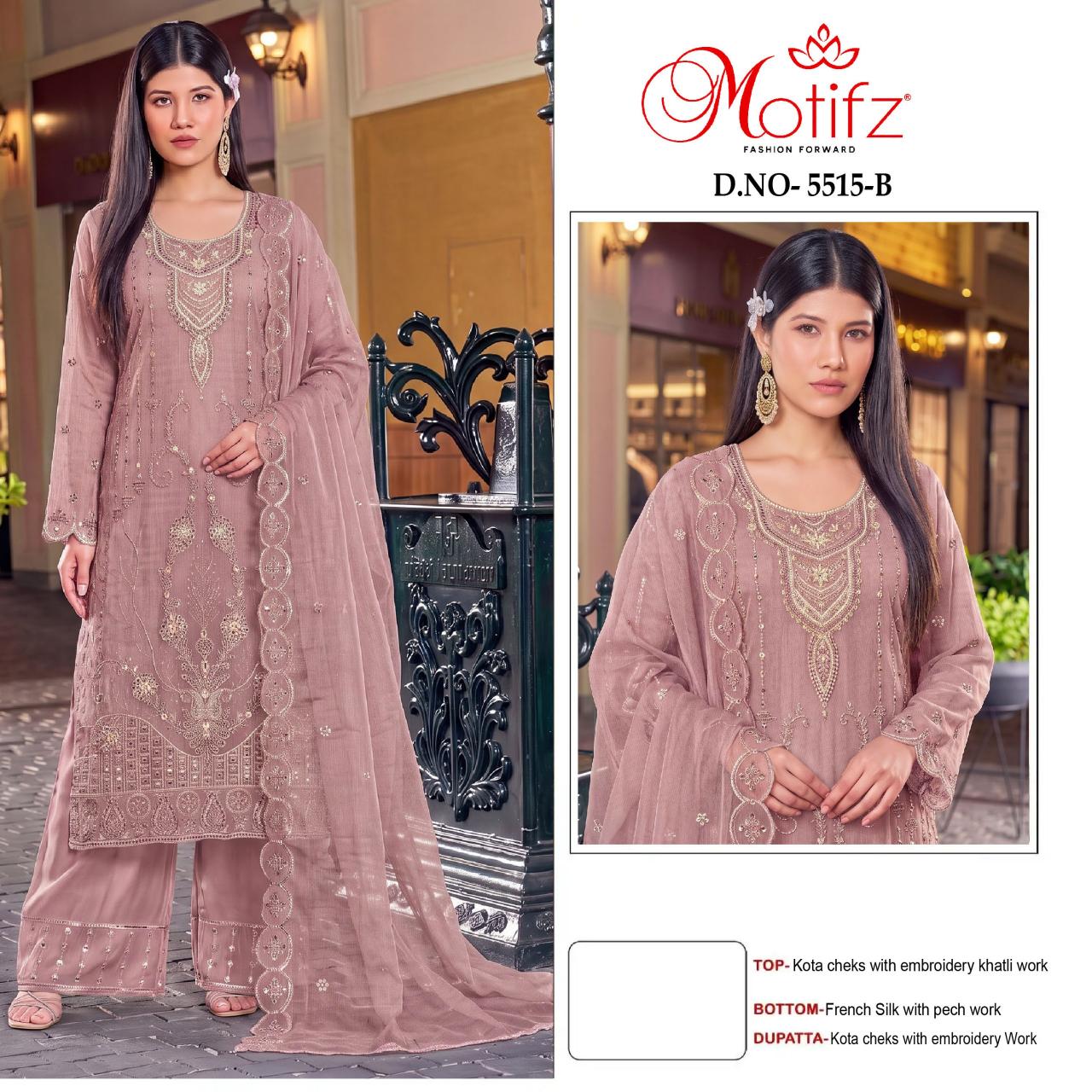 Motifz 5515 catalog pakistani suits online india wholesale