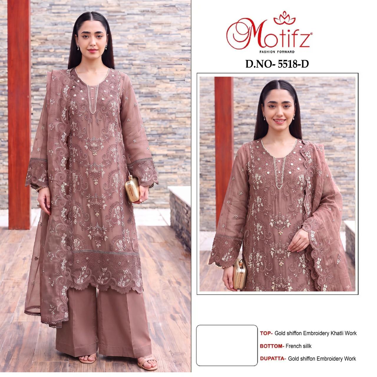 Motifz 5518 catalog pakistani suits at wholesale price in delhi