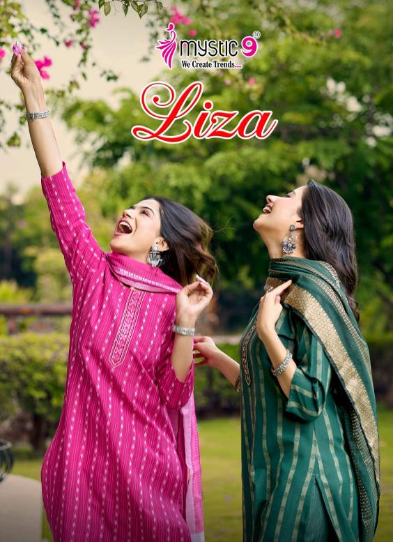 Mystic 9 Liza Vol 5 catalog womens kurtis wholesale market in kurla