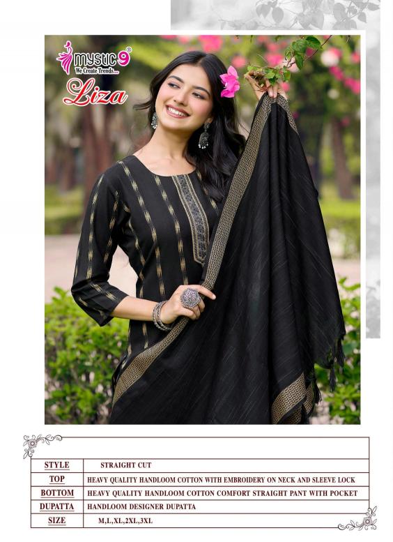 Mystic 9 Liza Vol 5 catalog womens kurtis wholesale market in kurla