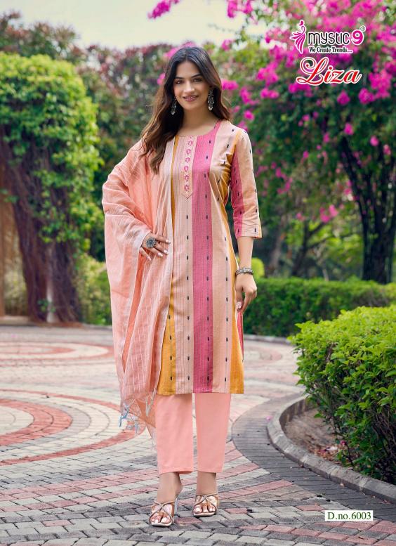 Mystic 9 Liza Vol 5 catalog womens kurtis wholesale market in kurla