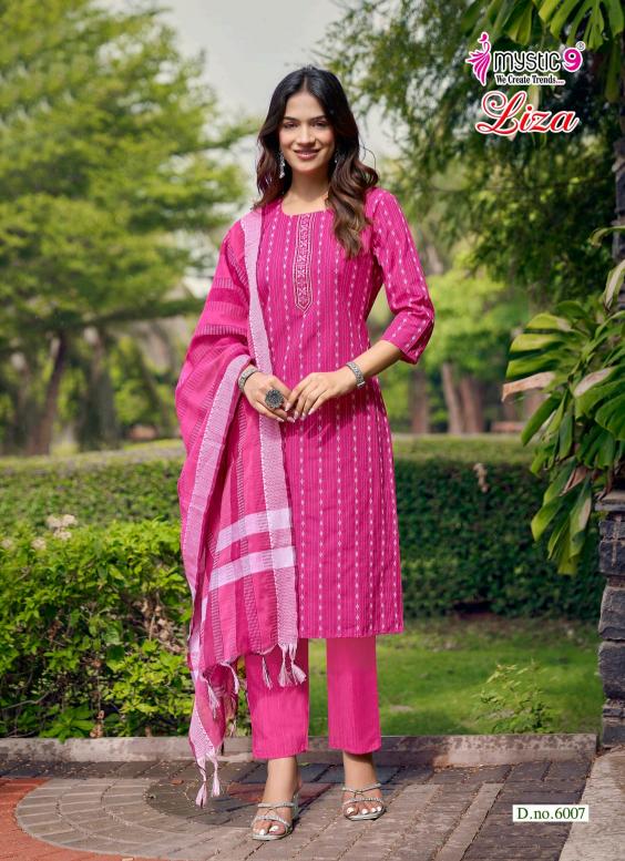 Mystic 9 Liza Vol 5 catalog womens kurtis wholesale market in kurla