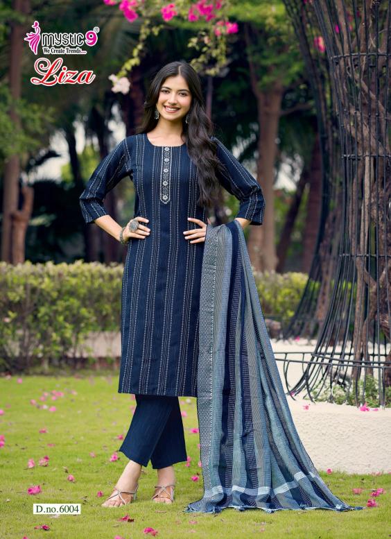 Mystic 9 Liza Vol 5 catalog womens kurtis wholesale market in kurla