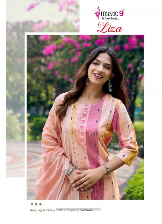 Mystic 9 Liza Vol 5 catalog womens kurtis wholesale market in kurla