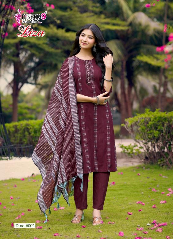 Mystic 9 Liza Vol 5 catalog womens kurtis wholesale market in kurla