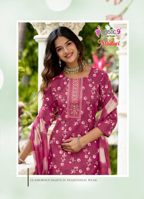 Mystic 9 Madhuri Vol 2 catalog jabalpur kurti wholesale market