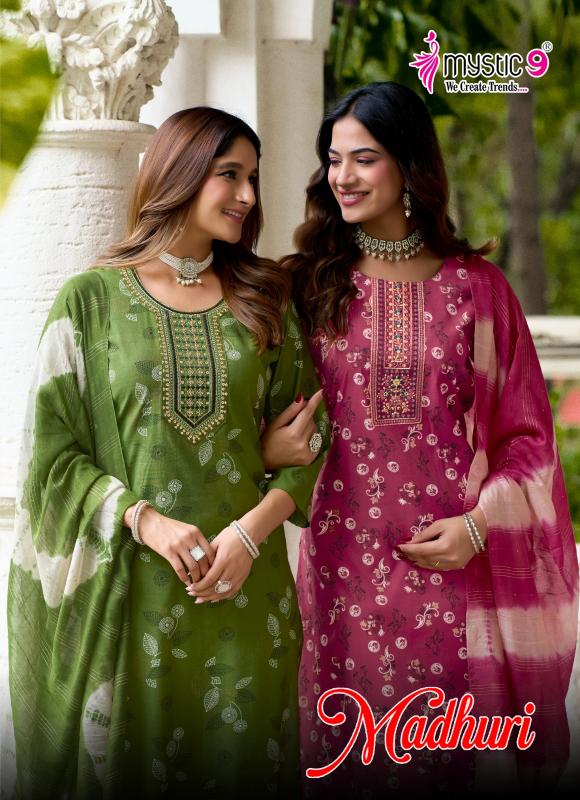Mystic 9 Madhuri Vol 2 catalog jabalpur kurti wholesale market