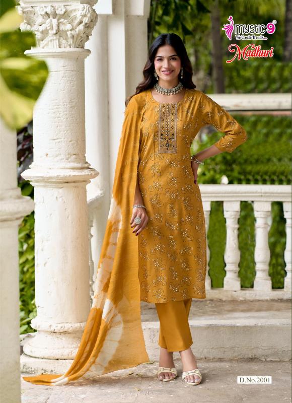 Mystic 9 Madhuri Vol 2 catalog jabalpur kurti wholesale market