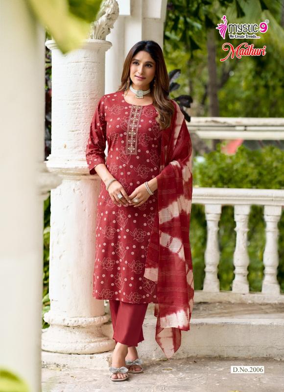 Mystic 9 Madhuri Vol 2 catalog jabalpur kurti wholesale market