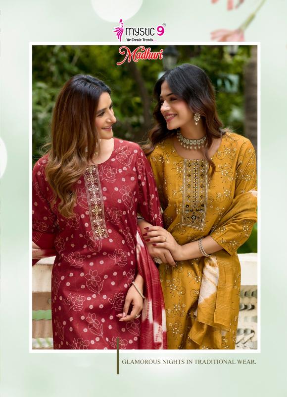 Mystic 9 Madhuri Vol 2 catalog jabalpur kurti wholesale market