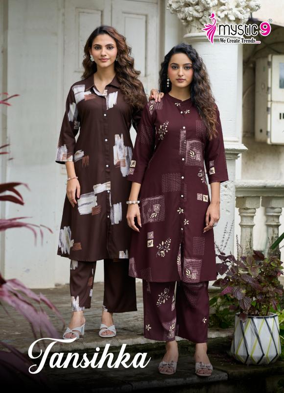 Mystic 9 Tanishka Vol 1 catalog premium coord set wholesale