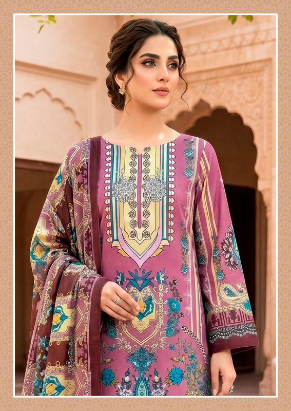 Nafisa saniya Vol 8 – Karachi Dress Material Wholesale Catalog