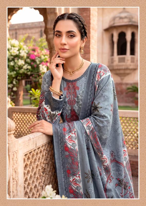 Nafisa saniya Vol 8 – Karachi Dress Material Wholesale Catalog