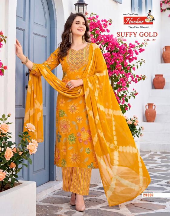 Navkar Suffy Gold 29 catalog karigari kurtis wholesale in bangalore