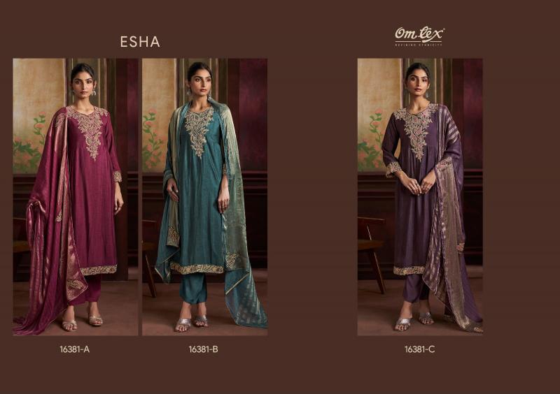 Omtex Esha catalog salwar kameez surat wholesale