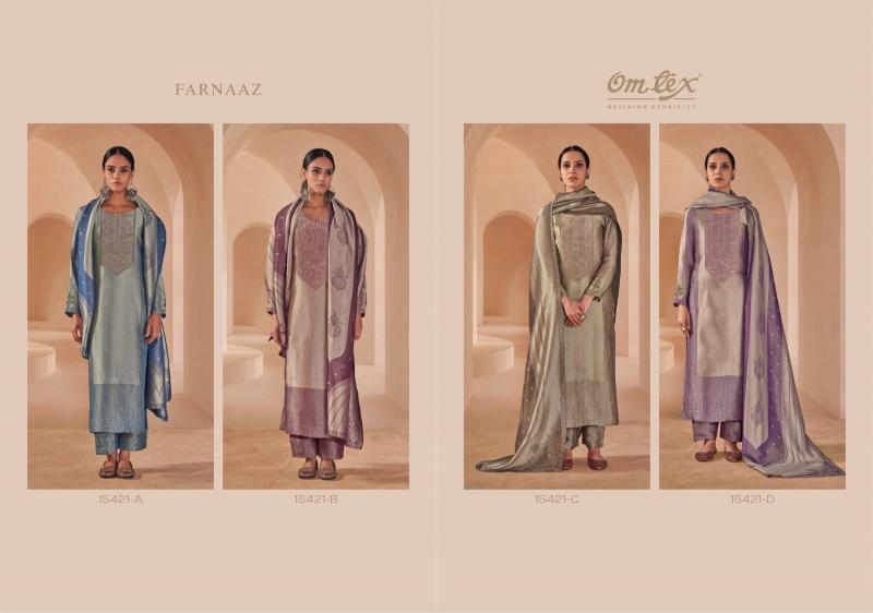 Omtex Farnaaz catalog salwar kameez wholesale ahmedabad
