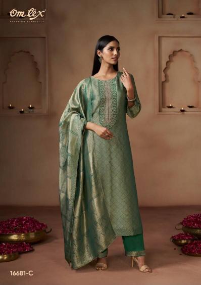 Omtex Nayika catalog unstitched salwar kameez wholesalers