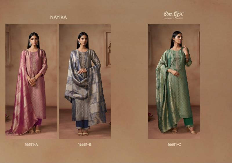 Omtex Nayika catalog unstitched salwar kameez wholesalers