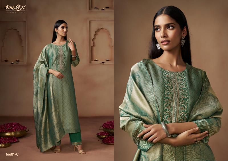 Omtex Nayika catalog unstitched salwar kameez wholesalers