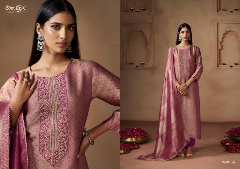 Omtex Nayika catalog unstitched salwar kameez wholesalers