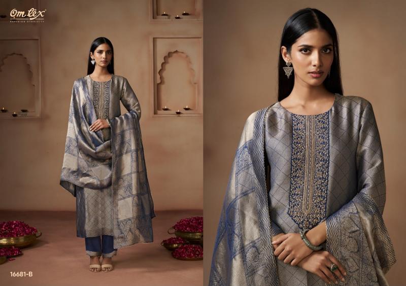 Omtex Nayika catalog unstitched salwar kameez wholesalers