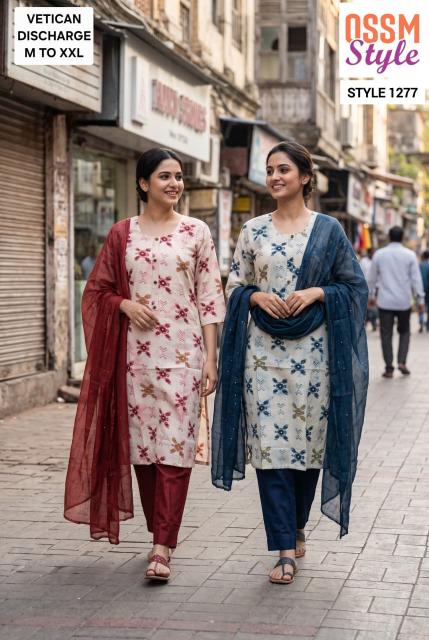 Ossm 1276 & 1277 & 1278 catalog w brand kurtis wholesale in bangalore