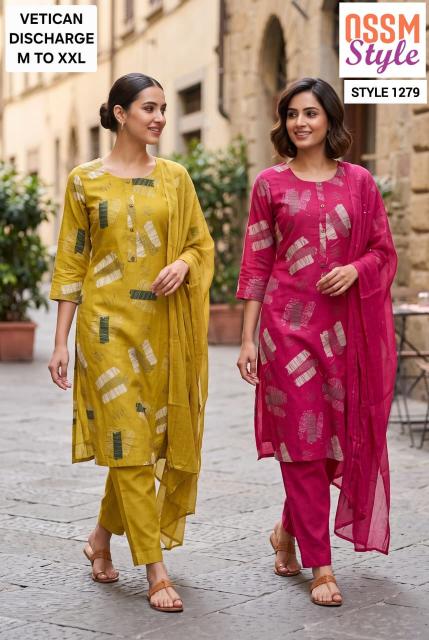 Ossm 1279 & 1280 & 1281 catalog yami fashion kurtis wholesaler