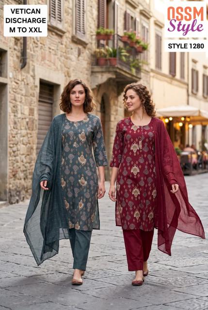 Ossm 1279 & 1280 & 1281 catalog yami fashion kurtis wholesaler