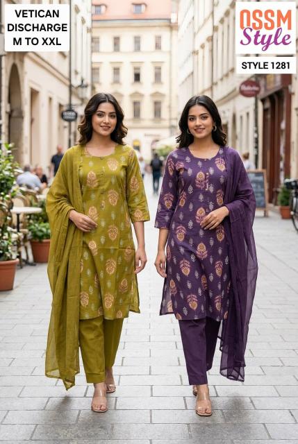 Ossm 1279 & 1280 & 1281 catalog yami fashion kurtis wholesaler