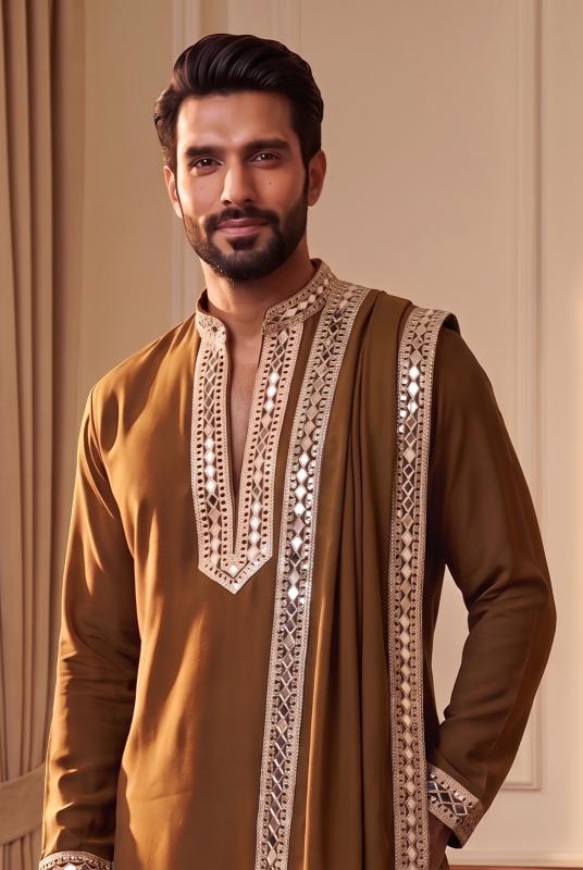 Outluk Wedding W5201 To W5204 vol 2 catalog mens wear wholesaler