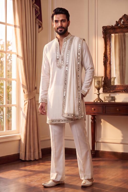 Outluk Wedding W5201 To W5204 vol 2 catalog mens wear wholesaler