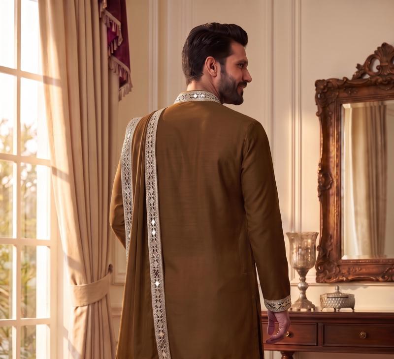 Outluk Wedding W5201 To W5204 vol 2 catalog mens wear wholesaler